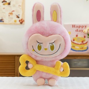 新款拉布公仔玩偶抱枕卡布布娃娃毛绒玩具女孩睡觉抱生日礼物女生