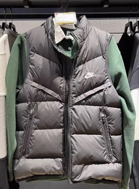 Nike耐克专柜正品羽绒马甲户外保暖立领外套FB8184 DV1136