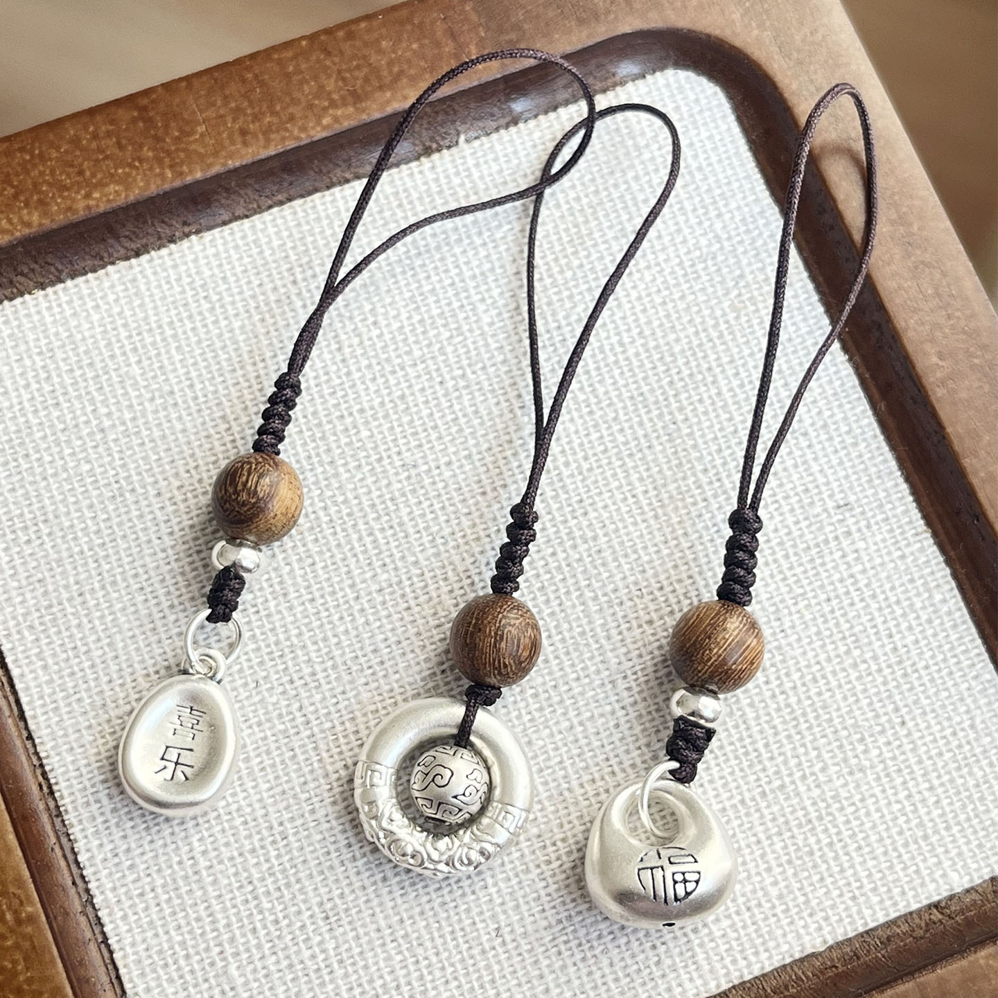 熹饰纯银挂件DIY男女创意礼物