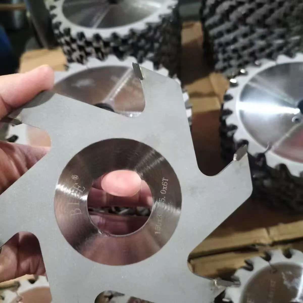 125立铣开槽刀组合开榫型刀加宽加厚钨钢刀头