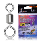 永苗永联钓鱼子母八字环大物不锈钢8字环大小圈快速强拉力配件