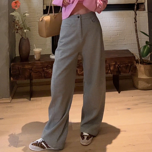 LUNA“gannii”韩国塔尖设计版型春季时装裤