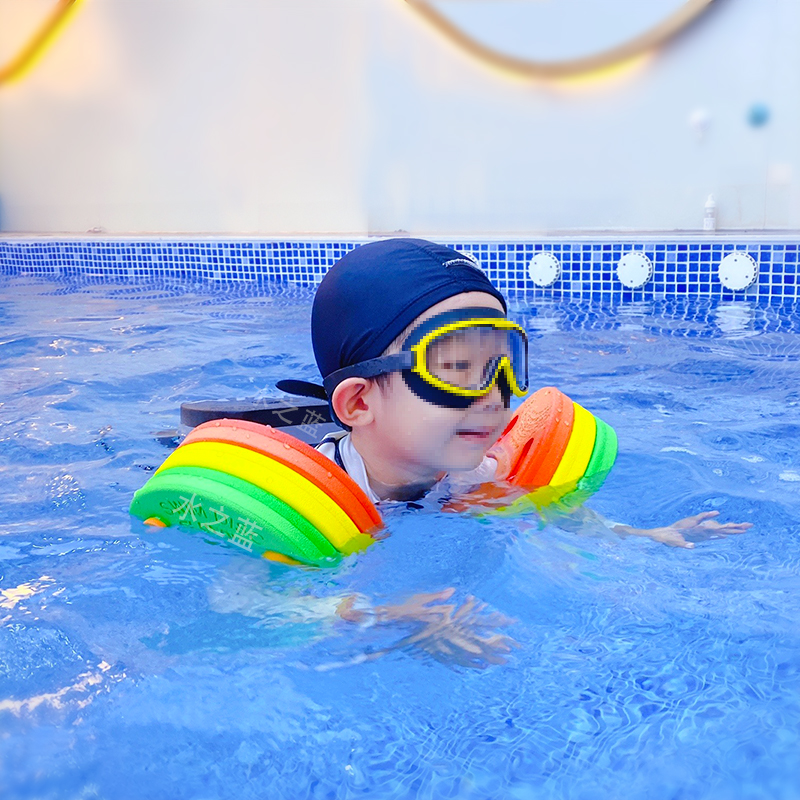 手臂圈儿童游泳背漂亲子水育