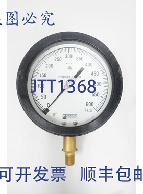 原装供应Weksler AA142PM4LW 压力表 4-1/2in 1/4in Npt 0-600psi