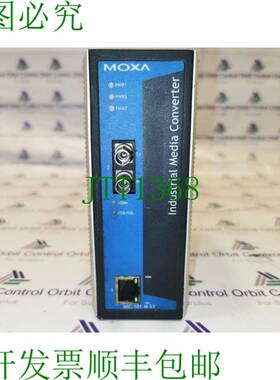 原装供应Moxa 转换器 IMC-101-M-ST-T REV 2.3 LOT 2 PCS-无配件