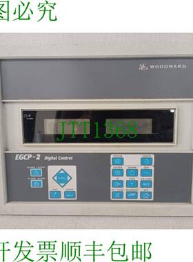 原装供应WOODWARD EGCP-2 数字控制 8406-121 REV H -零件