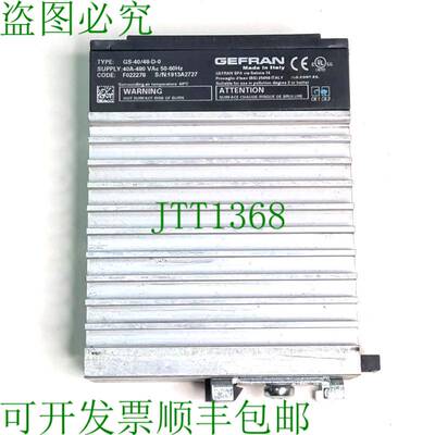 原装供应型号 - GS-40-48-D-0 40A-480Vac。