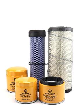 福田雷沃挖掘机FR60E2 75潍柴机油滤芯柴油格空气油水分离器配件