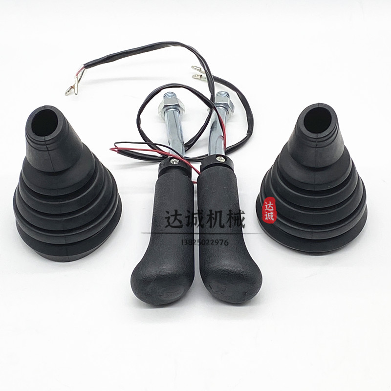 挖掘机卡特E312 320V1V2老款操作手柄防尘套操纵杆胶套装饰件配件
