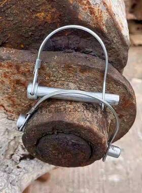 徐工挖掘机XE15 17 26 60 55 75 135斗轴插销D型销子卡扣固定锁销