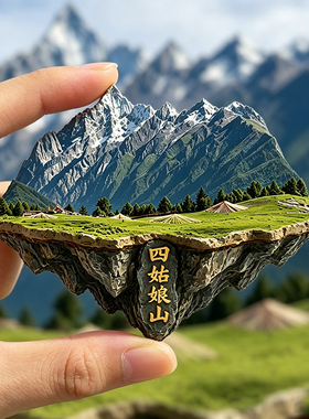 四姑娘山冰箱贴磁吸2026新款
