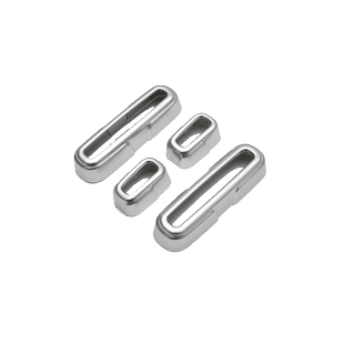 适用本田冠道URV雅阁crv座椅调节按钮改装开关按键碳纤电镀装饰贴