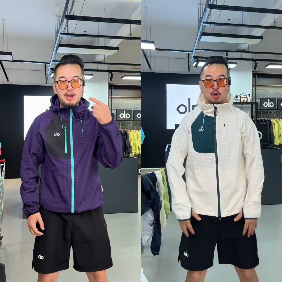 户外瑜伽健身跑步冲锋衣时尚休闲简轻奢百搭休闲潮流百搭运动