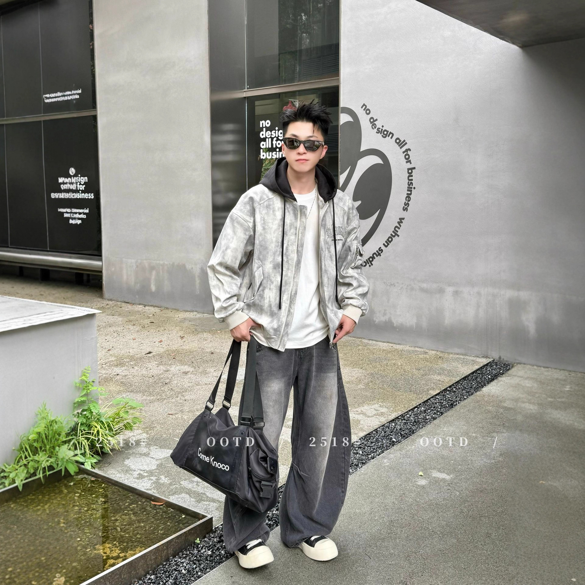 秋季新款韩版飞行员男士外套棒球服可拆卸帽时尚潮流刺绣痞帅棉衣