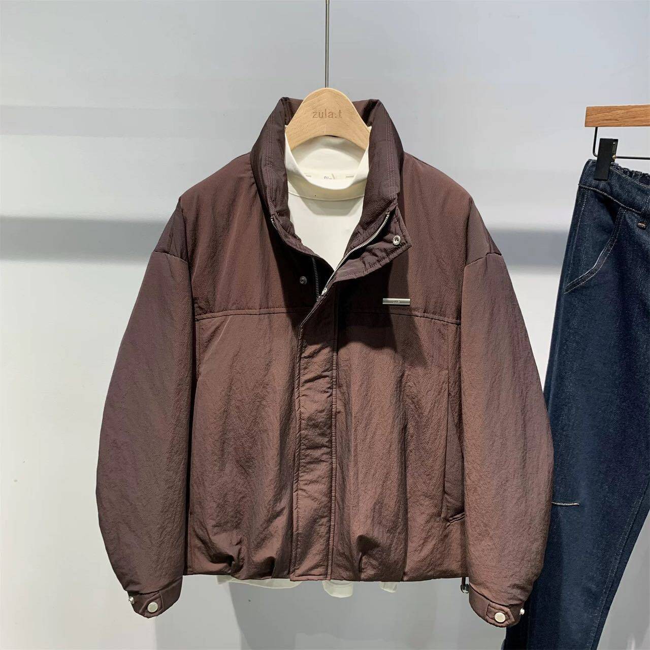 轻奢2025冬新款立领羽绒服加厚保暖韩版休闲男士保暖鸭绒百搭外套