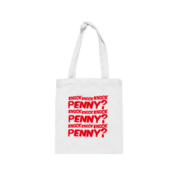 谢耳朵敲门penny单肩帆布包女大爆炸学生装书手提购物帆布袋包