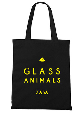 GLASS ANIMALS玻璃动物英国流行乐队帆布袋拉链单肩收纳装书包