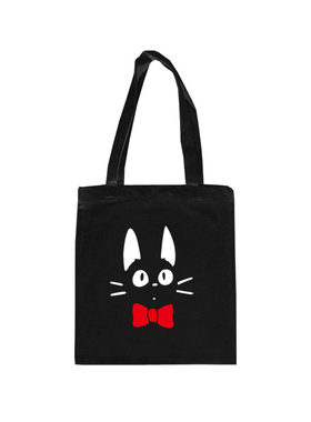 黑猫吉吉魔女宅急便帆布袋单肩帆布包女环保学生装书手提购物帆布