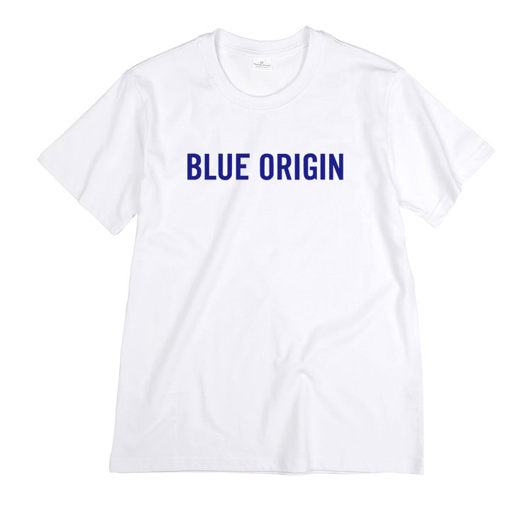 太空印花男女休闲圆领t恤