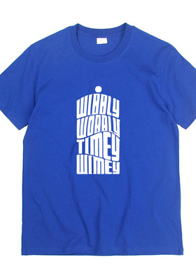 神秘博士周边 Doctor who 美剧短袖T恤 Tardis塔迪斯 圆领男女夏