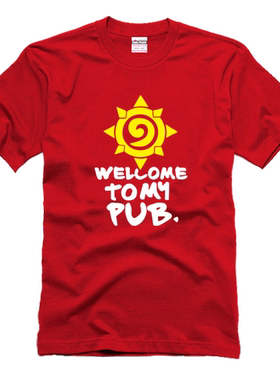 炉石传说T恤 短袖 HearthStone 炉石传说暴雪魔兽周边游戏T恤