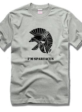 斯巴达短袖T恤斯巴达克斯血与沙800勇士Spartacus电影美剧短袖T恤