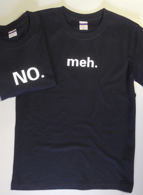 NO. MEH T恤IT狂人 IT Crowd Roy 电脑 程序员 GEEK 短袖 T恤