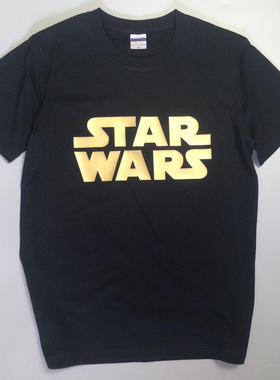 星球大战 T恤星战 STAR WARS 休闲纯棉短袖T恤 白兵 黑武士T恤