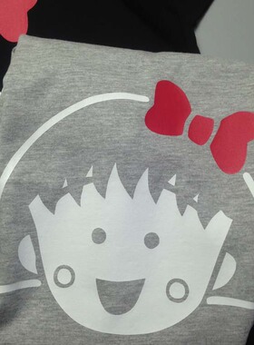 樱桃小丸子 T恤 卡通动漫周边 小丸子超萌夏装男女情侣装T恤