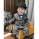 小西装 男宝西装 宝宝花童婚礼正装 儿童生日宴礼服西服2026新款 套装