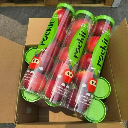 新西兰Rockit火箭苹果桶装 进口乐琪迷你小苹果脆甜多汁水果礼盒