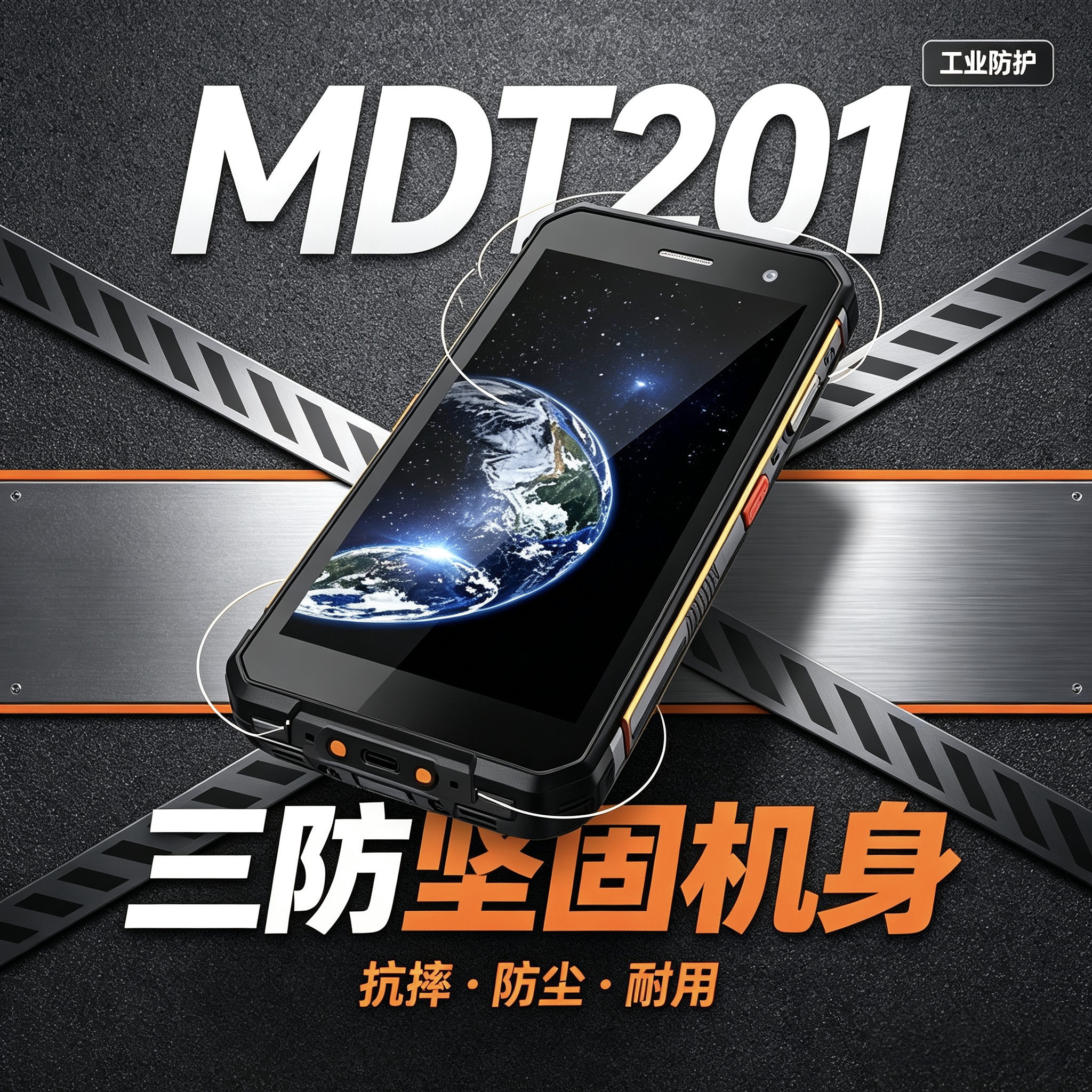 新款中邮揽投/拼多多海康DS-MDT201条码扫描枪数据采集器手持PDA