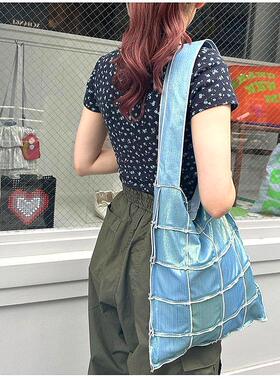 Casselini小众日系银河人鱼姬单肩托特包女手提包时尚通勤大容量