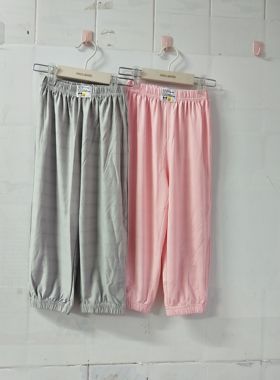 迪家男女童儿童防蚊裤夏季薄款长裤105.11.12.13.14.15