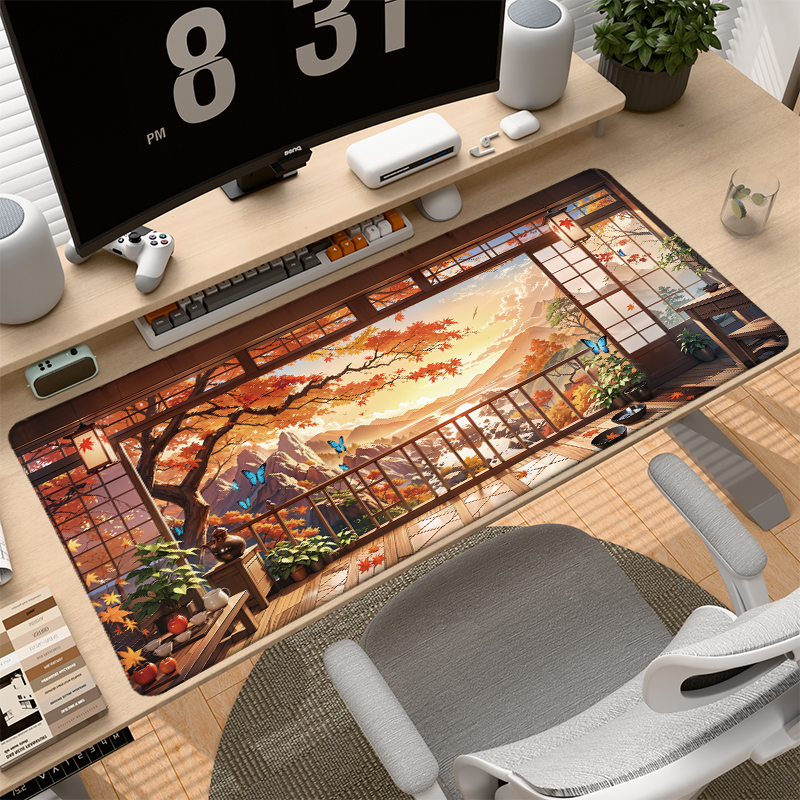 鼠标垫超大电竞游戏专用fps大号键盘垫电脑桌面垫办公二次元定制