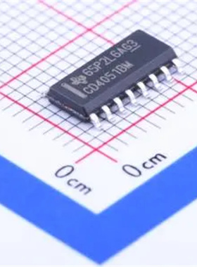 CD4051BM96 封装SOIC-16 模拟开关/多路复用器 开关电路 8:1