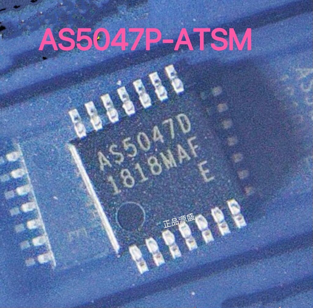 AS5047P AS5047P-ATSM AS5047D-ATST TSSOP14 磁编码器芯片IC