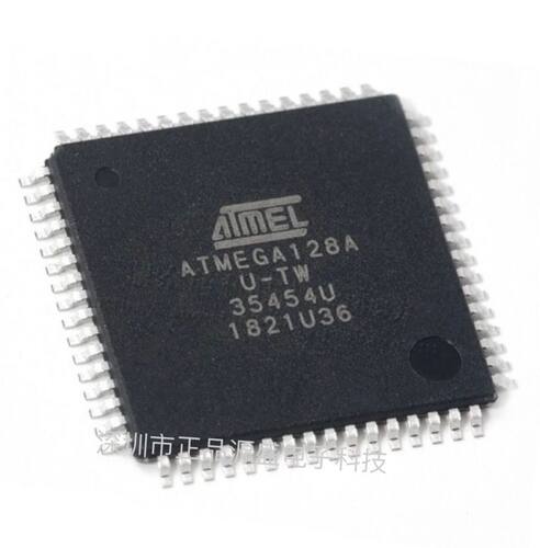 全新 ATMEGA128A-AU TQFP64 8位微控制器 128K闪存单片机芯片