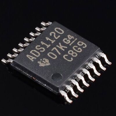 全新 ADS1120IPWR、ADS1120，16位ADC模数转换器 TSSOP-16
