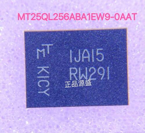 MT25QL256ABA1EW9-0AAT 丝印 RW291 进口现货