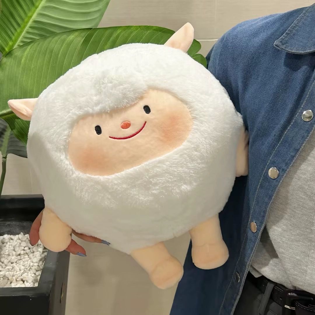 胖东来dongdong小羊蛋仔派对游戏周边公仔原皮羊毛绒玩具抱枕女生