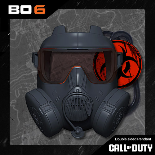 MW使命召唤防毒面具NO.3模型挂件