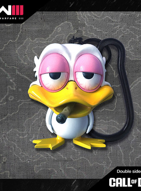 MW使命召唤COD20周常任务抽烟鸭模型摆件桌面挂件
