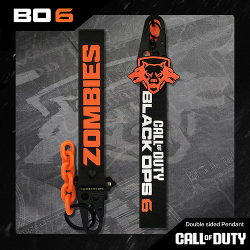 黑色行动6三头犬钥匙扣飘带