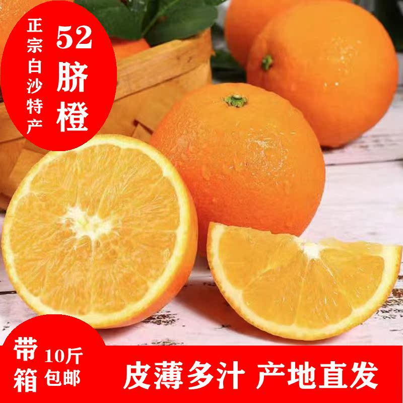 脐橙10斤福建清甜多汁水分足新鲜