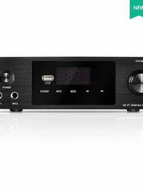 高清数字小功放机DSP发烧蓝牙唱歌功放家用音箱200W大功率豪韵280