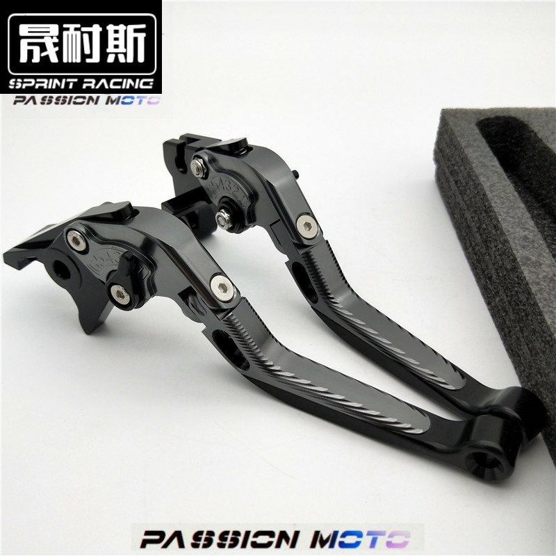 适用阿普利亚改装GPR125刹车CR150咖啡Cafe手柄rsv4离合terra牛角