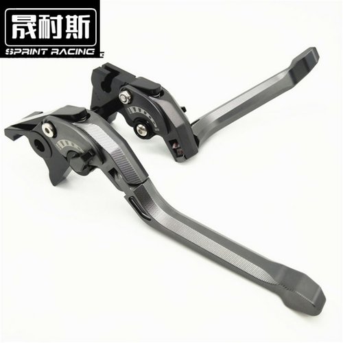 适用F650GS刹车G650GS拉杆g310r手柄牛角F800GS改装件G310GS配件