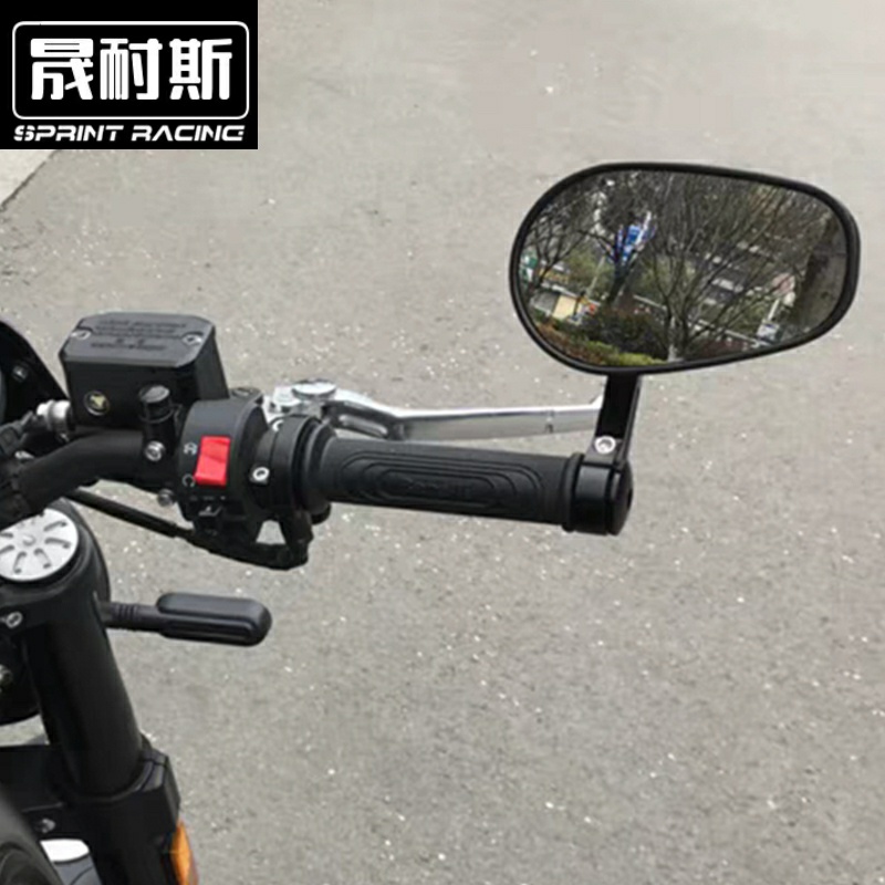 摩托车改装哈雷后视镜反光镜