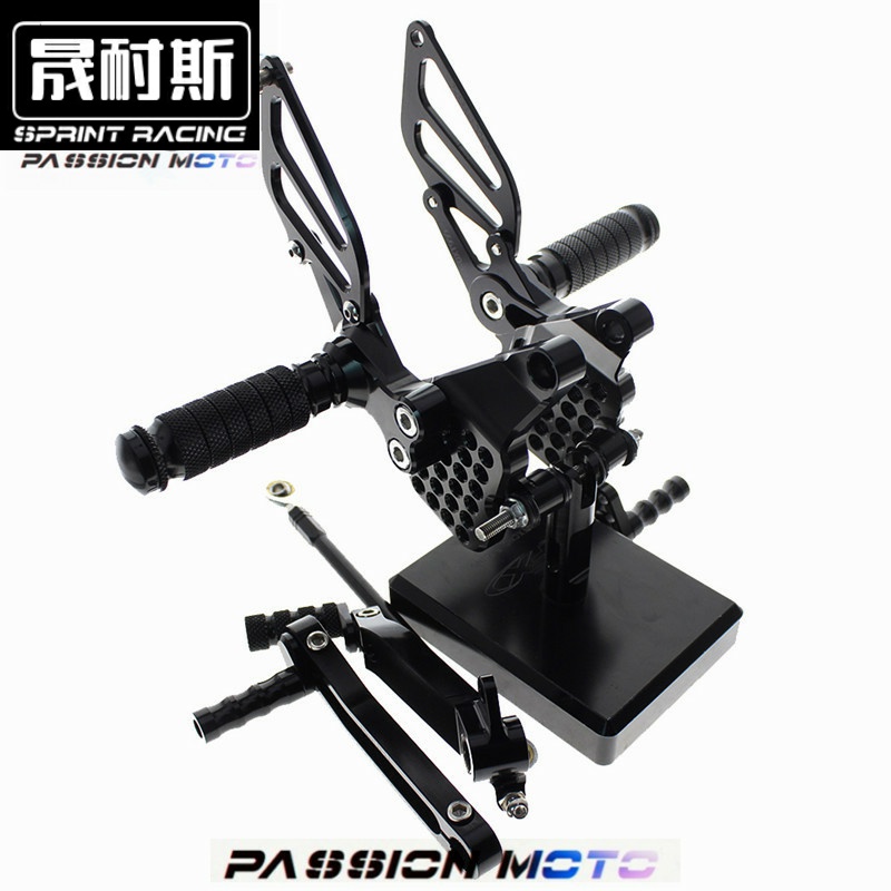 适用于杜卡迪 749 999铝合金改装升高脚踏刹车离合挂档杆总成配件